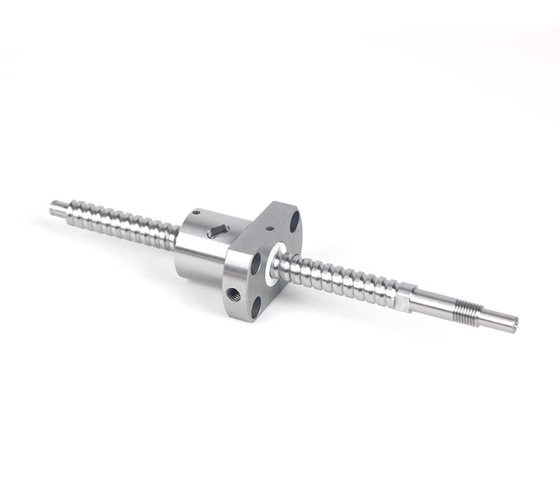 Diameter 10mm ball screw with bearing support