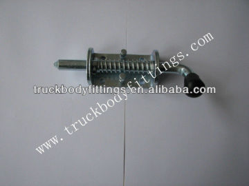 Spring / Shoot bolt for trailer