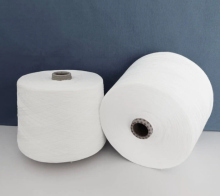 Soft brushed acrylic yarn