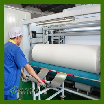 Cross Lapping plain spunlace nonwoven