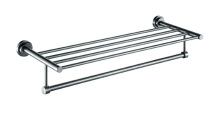 Nickel bath towel shelf for shower room 62615-2
