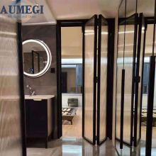 Aumegi Custom Slim Frame Soundproof Bifold Doors