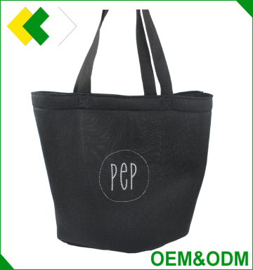 China manufacture mesh shopping bag cotton mesh shopping bag&reusable shopping tote bag