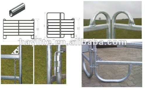 galvanized steel farm gate