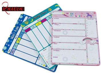 Magnetic Menu Weekly Planner