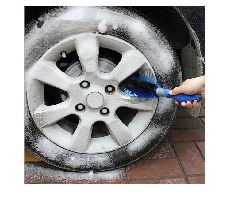 High quality car wheel rim cleaning brush