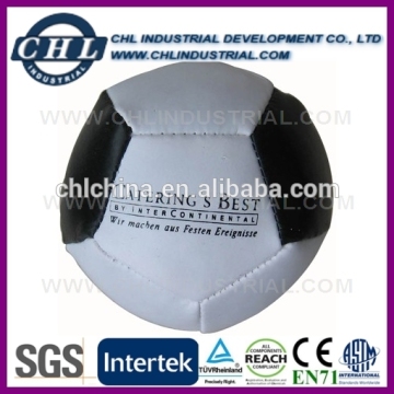 11 panels Millet filled kick sack ball for children