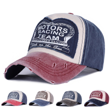 Washed Embroidery Cotton Sports Baseball Cap