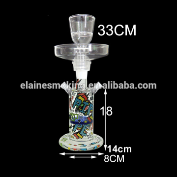 Glass Hookah Shisha With Led