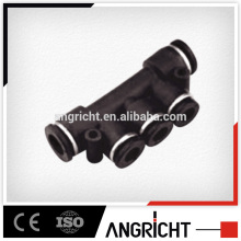 A115(PKG) 5 holes Plastic Pneumatic Multiple Push In Air Hose Fitting