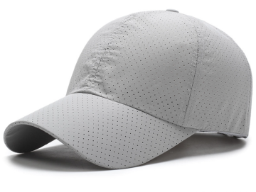 Full Hole Ventilate Portability Polyester Plain Cap