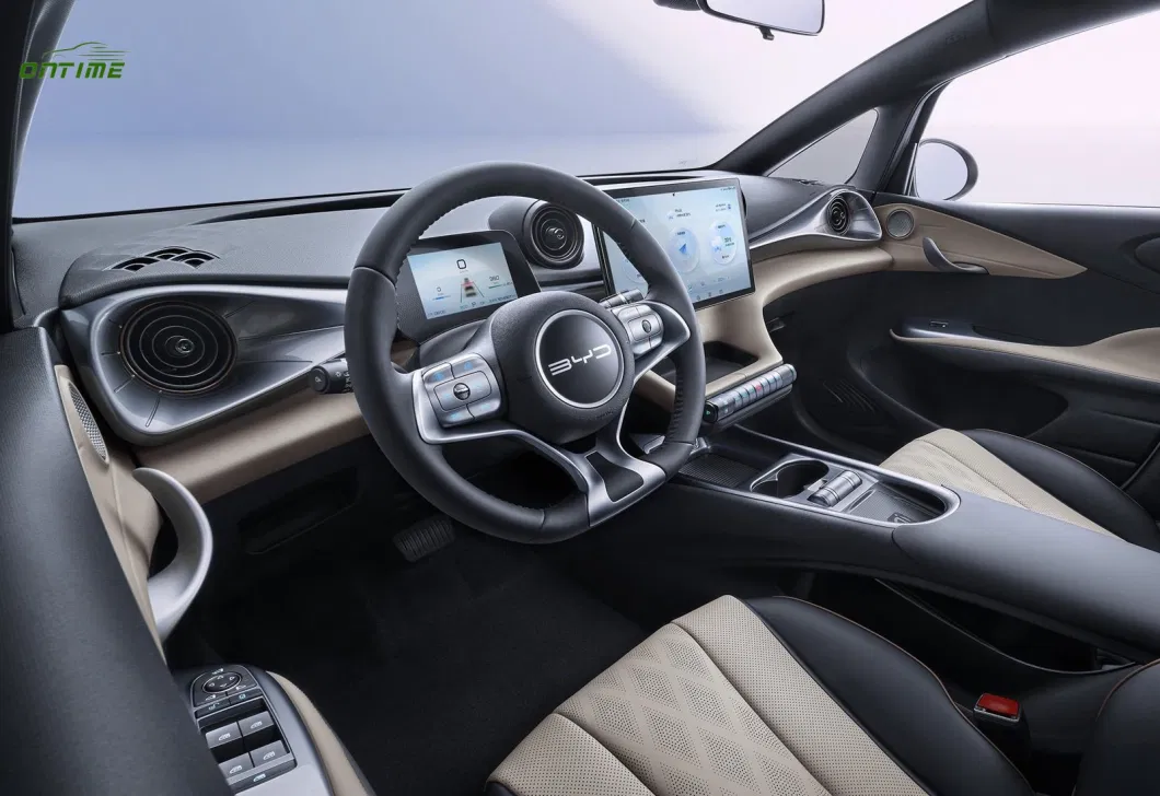 The Best New Energy Electric Vehicle Series in China′s Ontime Equipped with a Battery with a Range of 420 Kilometers Is an Energy-Saving Electric Vehicle
