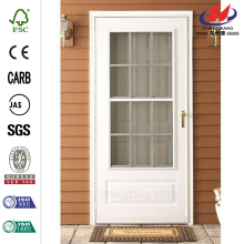 300 Series White Colonial Triple-Track Storm Door