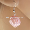 Popular ABS Faux Pearl Rose Beaded Earring