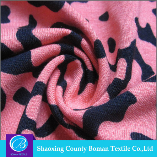 wholesale fabric china Best selling Elegant Knitted printed spun rayon fabric