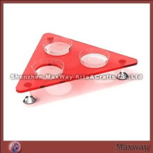 Simplex Counter Elegant Plastic Pet Bowl Holder