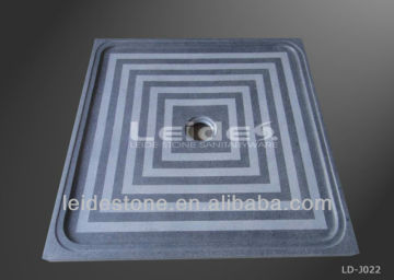 Granite bathroom shower floor shower pan shower tray