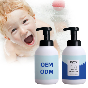 Organic Moisturizing Baby Bubble Bath 500ml - Nourishing Body Wash for Baby Skin Care