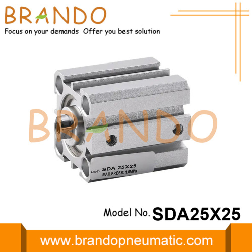 Airtac Type SDA 25X25 Compact Air Pneumatic Cylinder