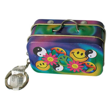 Tin Key Chain