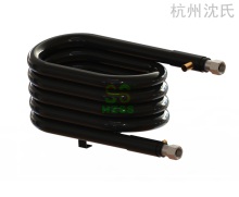 5HP Circulating swimming pool heat pump coaxial heat exchanger