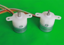 25mm PM stepper motors with permanent magnets / plastic or metal gears