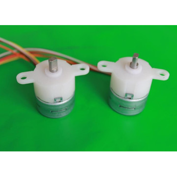 25mm PM stepper motors with permanent magnets / plastic or metal gears