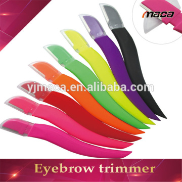 fashional plastic handle saving eyebrow trimmer