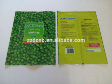 Plastic Laminated Frozen Soybean Packaging Bag