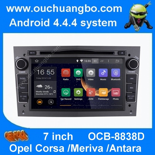 Ouchuangbo Opel Vectra Antara 2005-2008 multimedia gps stereo grey colour android 4.4