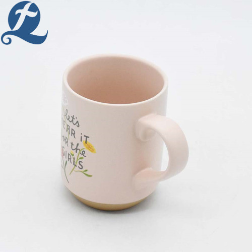 Tazza da caffè in porcellana stampata mug in ceramica