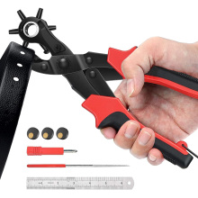 Leather Belt Puncher & Grommet Tool Set