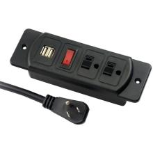 US Single Power Outlets With Phone Ports&Switch&USB
