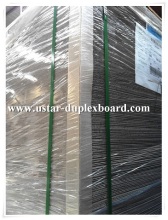 Die cut grey board for Rigid box