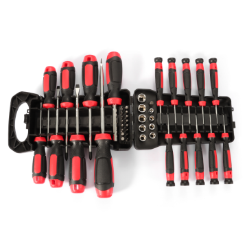 TOOLJOY 44PC Screwdriver Bits & Sockets Precision Set: Comprehensive Tool Kit for Home & Professional Use