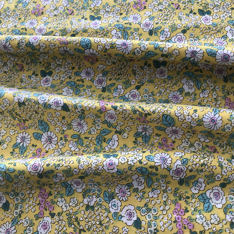 2021 Hot selling woven 100% cotton fabric printed fabric manufacturer in china cotton fabric for Garment