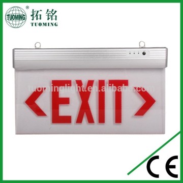 hanging type led exit sign board