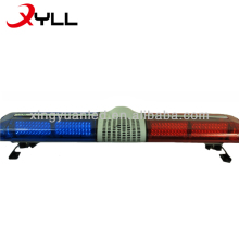 LED red and blue led emergency police lightbar with siren