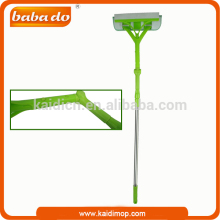 Window wiper with rubber & microfiber