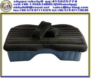 Inflatable backseat car bed , pvc inflatable bed in car , inflatable bed for cars