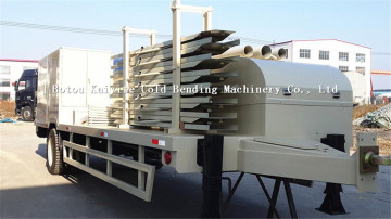 K Type Large Span Curving Roof Tile Machine