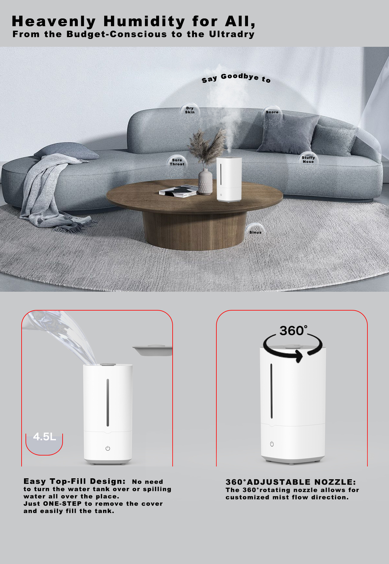 HTJ-2201 humidifier air HTJ-2201 humidifier air