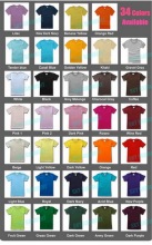 China Wholesale 220GSM 34Colors Quality Plain Tee Shirts