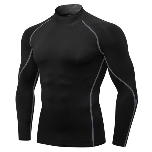 Men compression shirt mahabang manggas