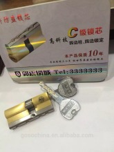 GOSO FREE ADVERTISING LOCK + TIN BOX +KEYS