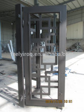 residential wrought iron single entry doors