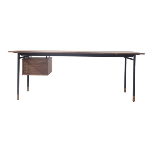 Modern Finn Juhl nyhavn desk with drawers