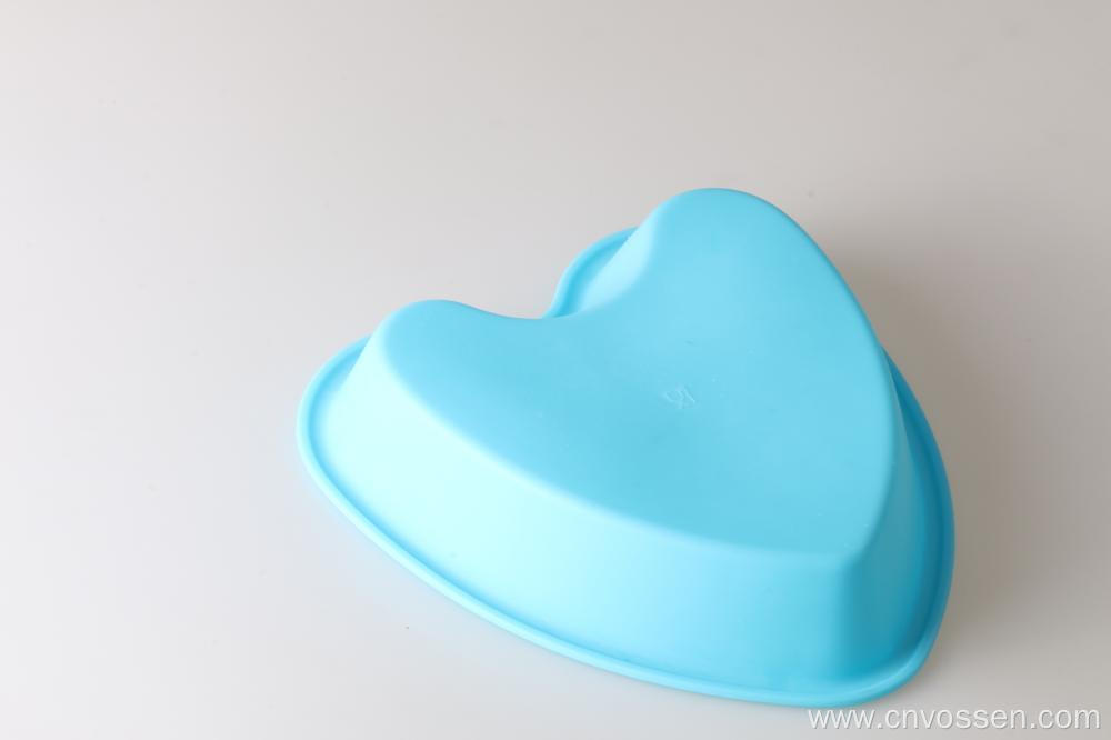 Heart shape silicone baking mold
