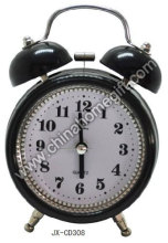 Black Fashion Quartz Alarm Clock