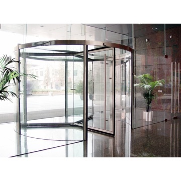 Bespoke Full Vision Revolving Doors for Commercial Complex